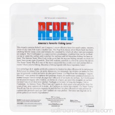 Rebel Topwater Hardbait 4-Pack 000944318